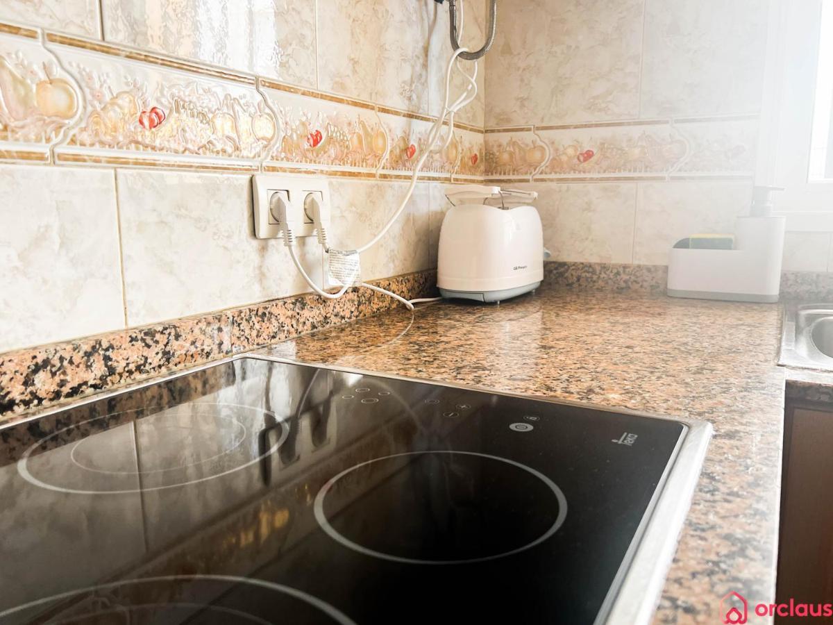 Ferienwohnung Acogedor Sierramar 1Era Linea Oropesa del Mar Exterior foto
