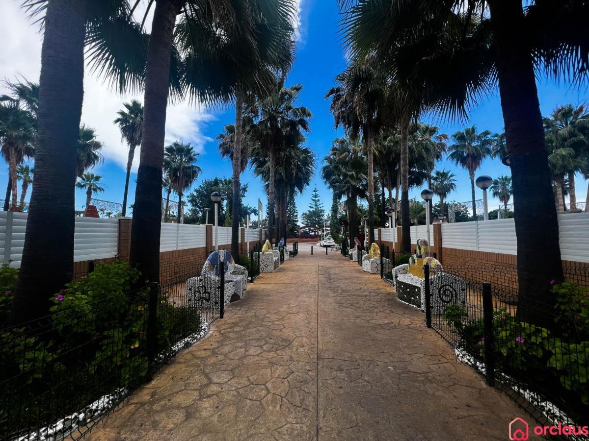 Ferienwohnung Acogedor Sierramar 1Era Linea Oropesa del Mar Exterior foto